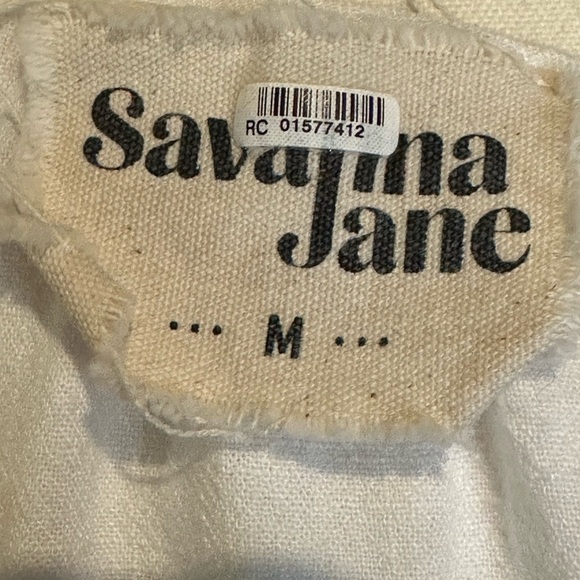 Savanna Jane White Blouse with Colorful Embroidery - Picture 6 of 8